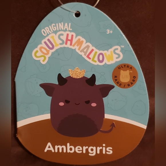 ULTRA RARE❗ - Gold Tag❗  NWT Squishmallows Ambergris the Goblin King - 16 inches - Picture 6 of 9